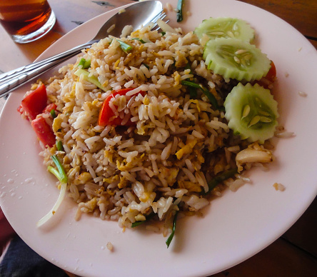 Thai Fried rice with crabmeat