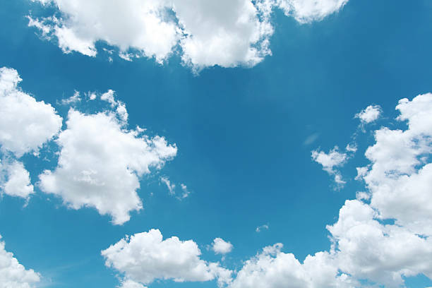 Sky Sky and clouds background directly below stock pictures, royalty-free photos & images