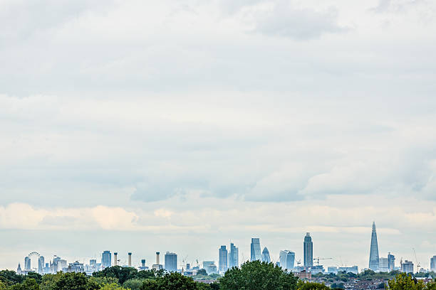 istock London panorama with main tourist attractions and copy space 486938638