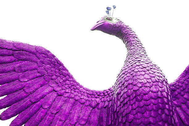 istock figure peacock colorful Statue Winged 486939828