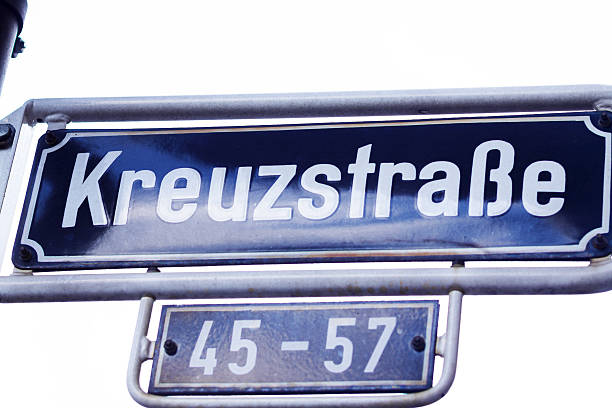 istock German street sign 486940346