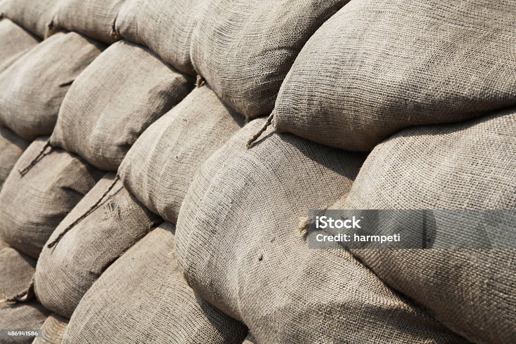 Sandbags Sandbag Stock Photo