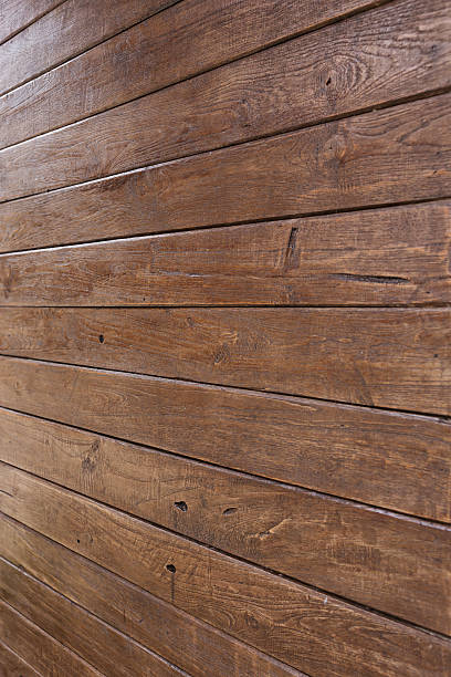 istock timber wood brown wall plank background 486950032