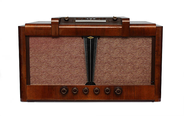 istock The old tube TV 1950 486950722