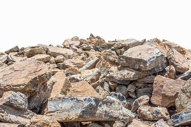 istock demolished rock and concrete isolated 486955264