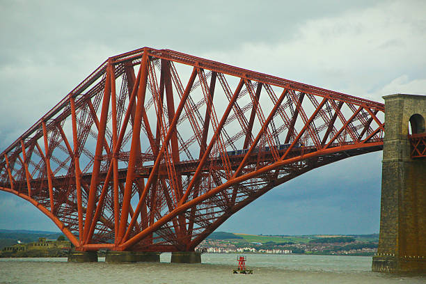 istock Single Span of the Red Bridge, Edinburgh, Scotland 486963954