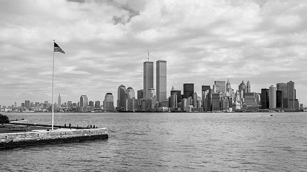 new york city - world trade center september 11 new york city manhattan stock-fotos und bilder