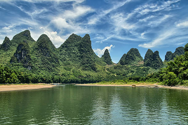 istock Li River near Guilin and Yangshuo, China 486964858