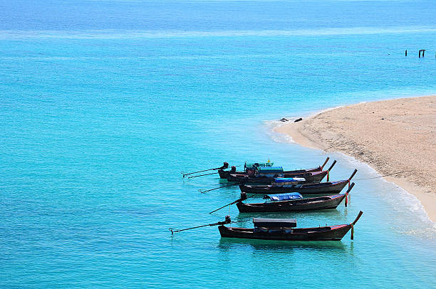 istock Crystal Blue Sea in Maldives 486965440