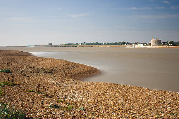 istock River Deben and beach at Bawdsey, Suffolk, UK 486965864