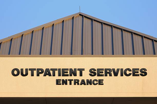 istock Outpatient services entrance 486966622