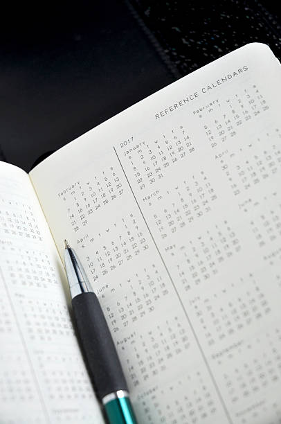 istock close up yearly calendar page 486968066