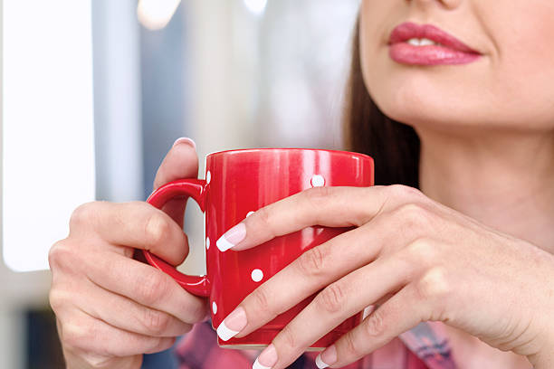 istock Beautiful Young Woman With Coffee 486969840