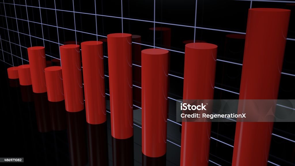 Column Chart Growing Column Chart, useful as Background or Foreground for Business, Information, Stock Market Themes and many other applications 2015 Stock Photo