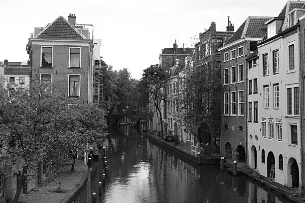 istock Utrecht in Black & White 486971588