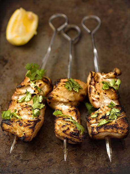 istock barbecued chicken skewer 486972629
