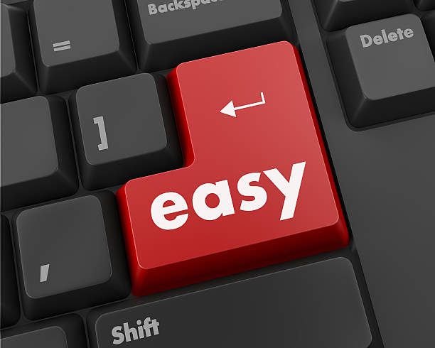 easy button white keyboard with easy button easy button image stock pictures, royalty-free photos & images