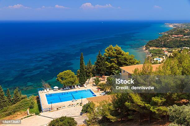 Zakynthos Coastline Stock Photo - Download Image Now - Backgrounds, Bay of Water, Beauty