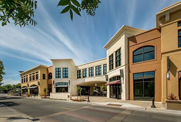 Photo of Mixed Use Commercial Building Exterior