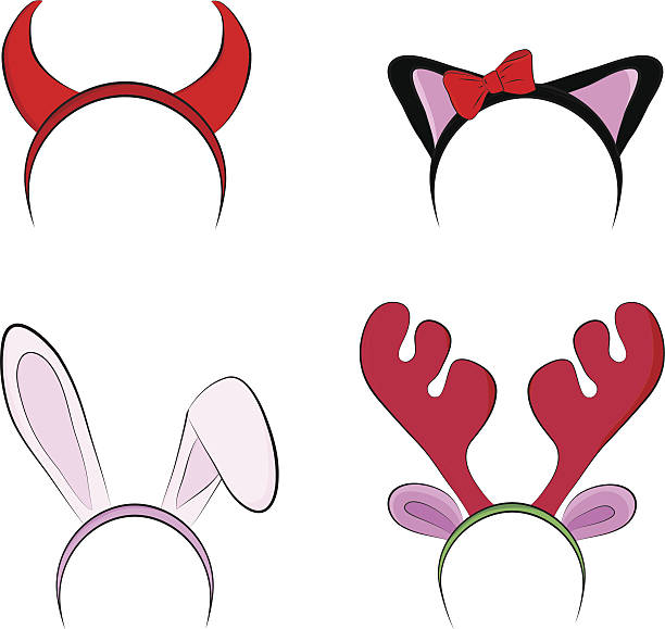 istock Set of Christmas toy props 486974849