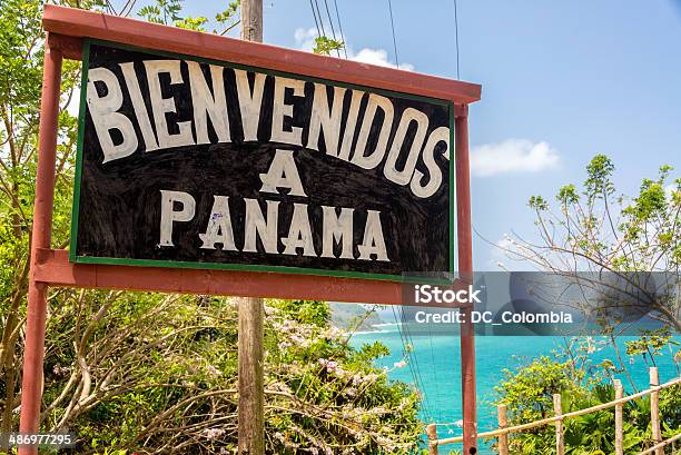 Welcome To Panama Stock Photo - Download Image Now - Beach, Beauty In Nature, Blue