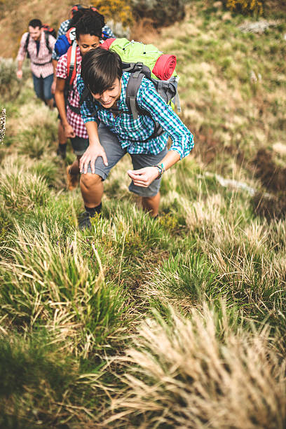 istock woman hiking on the mountain 486977795