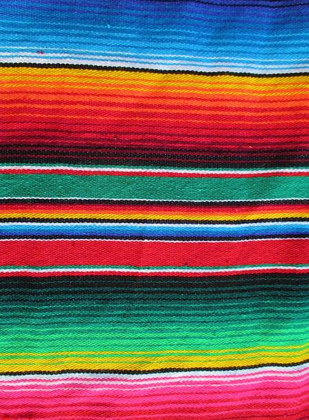 mexican fiesta serape poncho cinco de mayo background