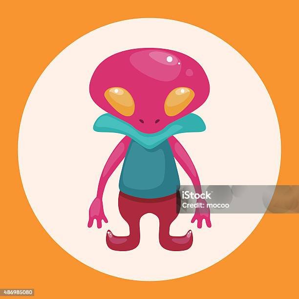 Alien Theme Library Space Alien Theme Elements Vectoreps Stock Illustration - Download ...