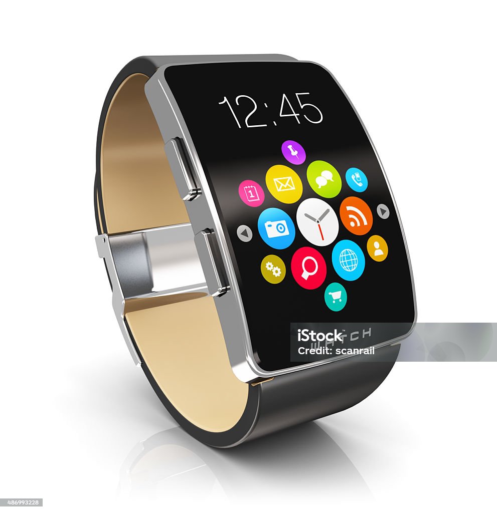 Smart watch - Lizenzfrei Smartwatch Stock-Foto