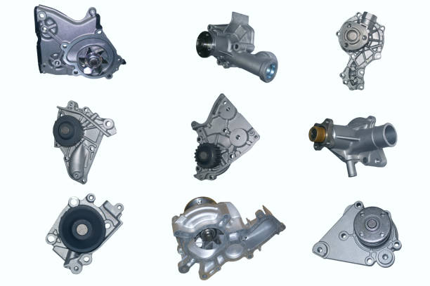 istock Automotive Water pump on white background 486995312