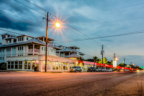 istock tybee island town center streets at sunset 486995400