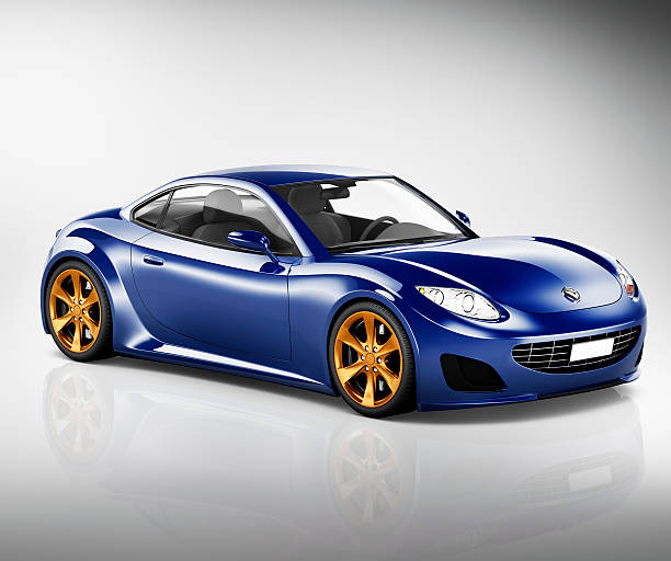 istock 3D Sport Car Vehicle Transportation Illustration Concept 486999542