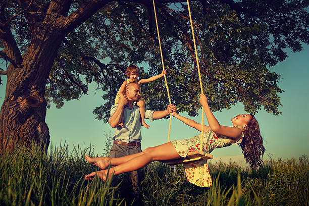istock Mom on the swing 486999659