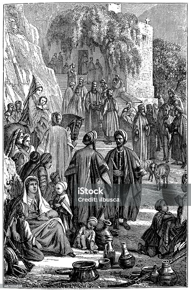 Menschen Und Traditionen Der Welt Maroniten Stock Vektor Art und mehr ...