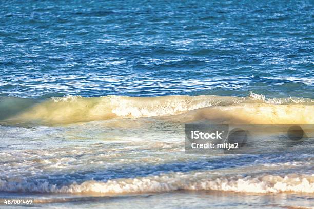 Sunset Water Reflection On Caribbean Beach Stock Photo - Download Image Now - Bay of Water, Beach, Beauty In Nature