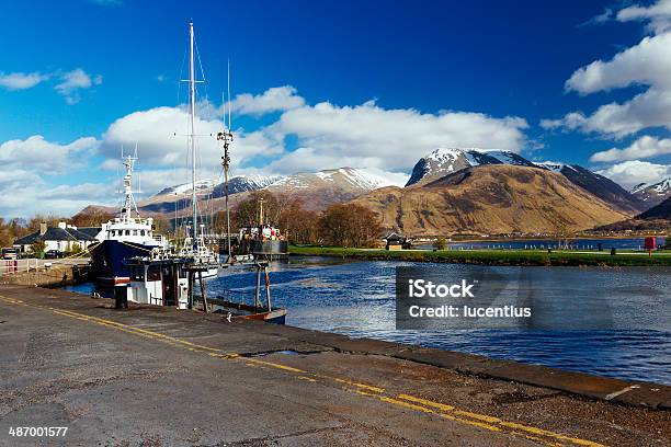 Ben Nevis Scotland Stock Photo - Download Image Now - Fort William, Scotland, Caledonian Canal