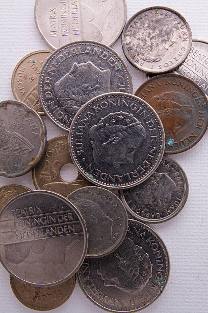 istock vintage european coins 487002276