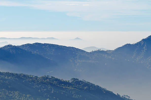 istock The morning sky and fog on mountain,Thailand 487004251