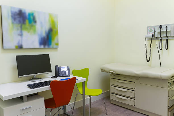Doctor Office Doctor Office Interior Design medical examination room stock pictures, royalty-free photos & images