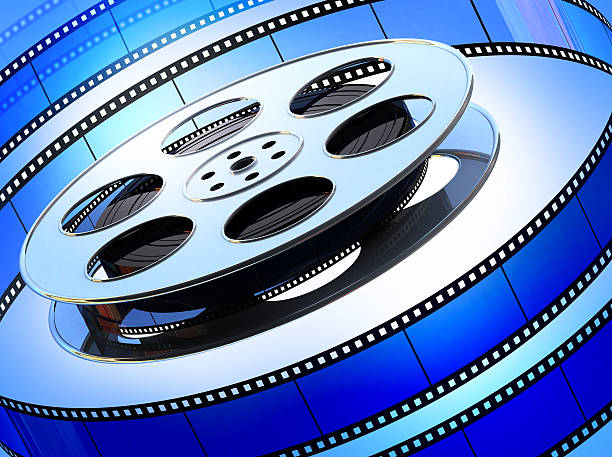 istock film and film reel 487009218