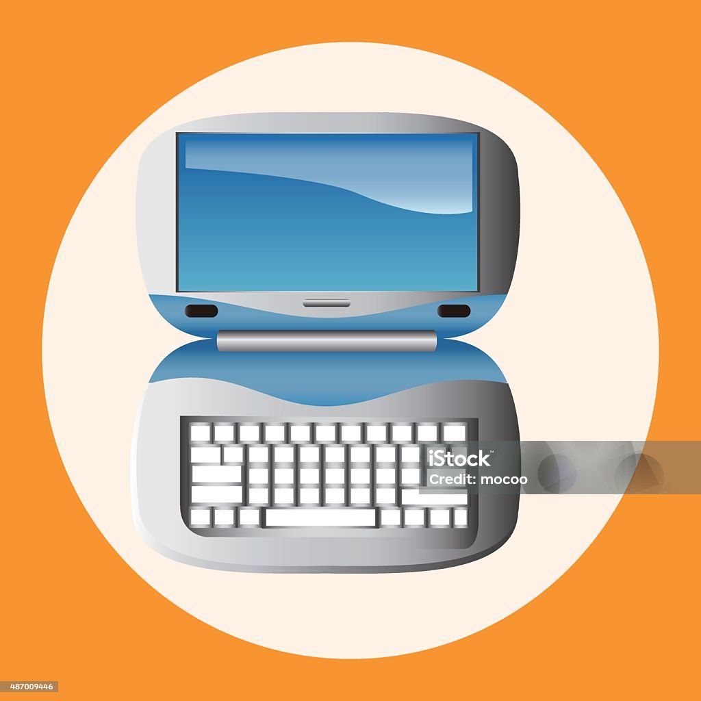 Computer Theme Elements Stock Illustration - Download Image Now - 2015 ...