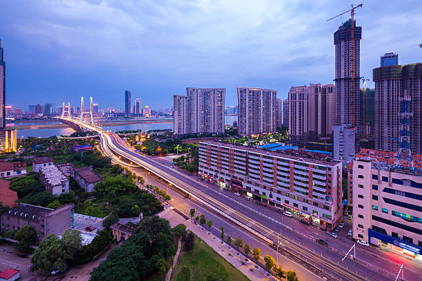 istock traffic on junction in city 487015097