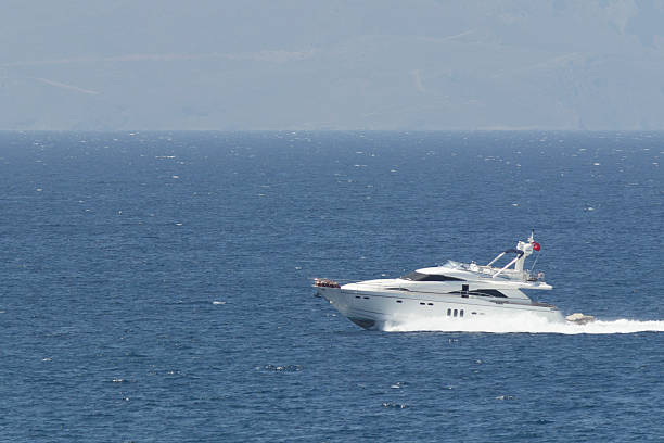 istock Cruising Motor Yacht 487019052