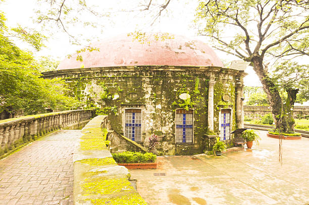 saint pancratius kapelle, manila, philippinen - augustine stock-fotos und bilder