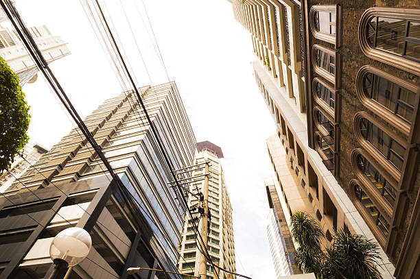 istock View with the tall buildings in Makati 487021131