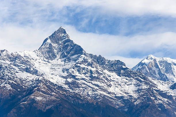 istock Mount Machapuchare in Nepal 487021947