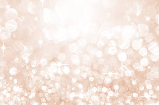 istock Lights on pink with star bokeh 487031558