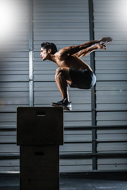 Salto Crossfit - foto de acervo