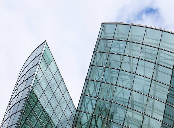 istock slippery texture of glass high-rise building 487047487