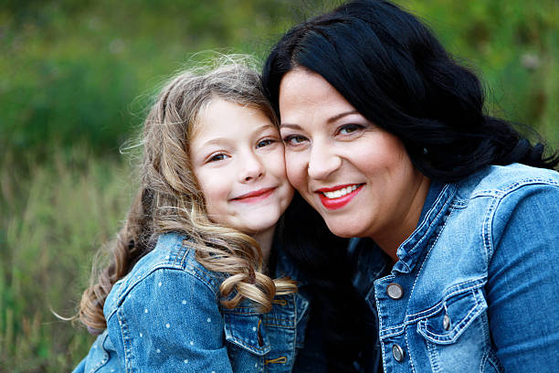 istock Mother and Daughter Outside 487048441
